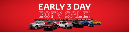 Early Eofy Sale